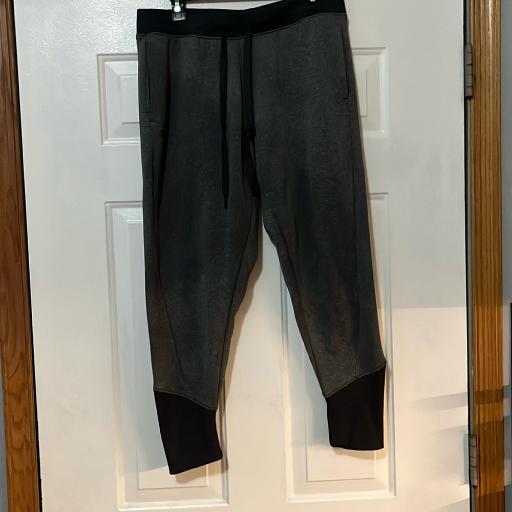 Under Armour Black and Gray Workout Pants